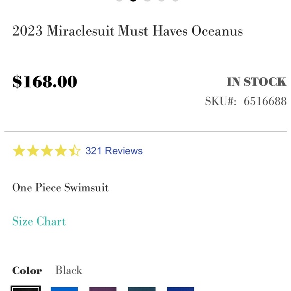 Miraclesuit Oceanus Size DD14 New With Tags color Black - Picture 10 of 11